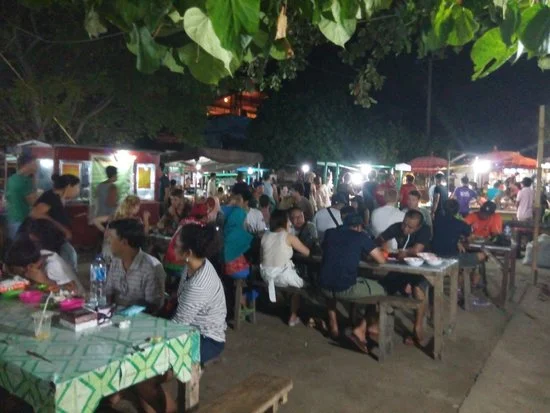 Spot Pasar Malam di gili trawangan